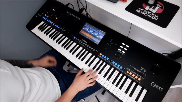 Flames Of Love - Fancy | cover NorbiPlaysKeyboard | Yamaha Genos смотреть онлайн