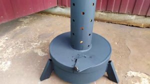 Печь масляная, на отработке обзор.