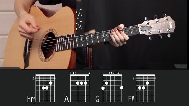 Как играть на гитаре ЖУКИ - БАТАРЕЙКА (альтернативная версия) / разбор, аккорды, табы смотреть онлайн