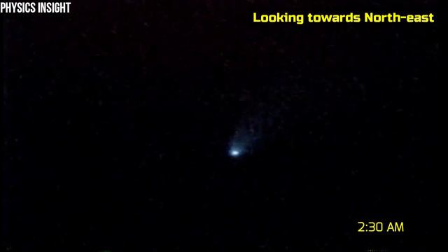 Comet NEOWISE Seen on Camera || Comet NEOWISE's Head and Tail visible смотреть онлайн