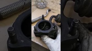 Ауди А 6 1.8т мотор AWT турбина в разборе