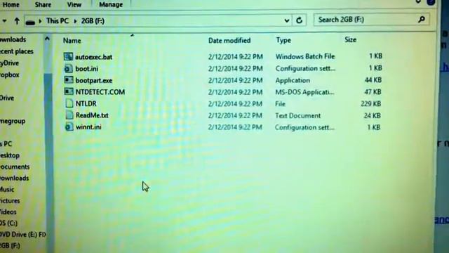 NTLDR is missing USB boot disk for Windows XP ntldrismissing com YouTube смотреть онлайн