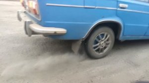 Дрифт! Burnout на заднем приводе ВАЗ