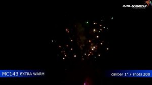 Батарея салютов Extra warm (200/1) MC143