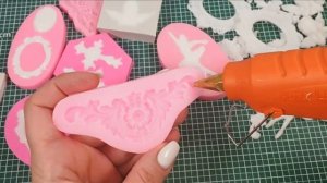 удивительные лепки могут быть сделаны из горячего клея  #Marine_DIY_Guloyan