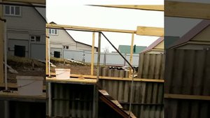 Строительство теплицы зимней заглубленной. Часть 7.