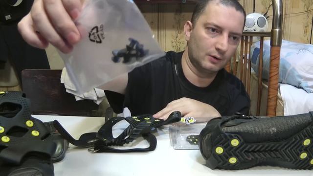 шипы для обуви ледоступы ICE SNOW SPIKES Anti NON Slip Atemi 810 смотреть онлайн