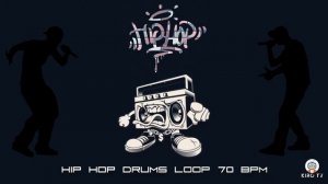 Hip hop drums Loop - 70 BPM
