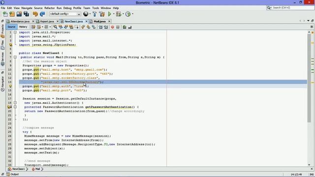 Email Sending by Java Netbeans смотреть онлайн