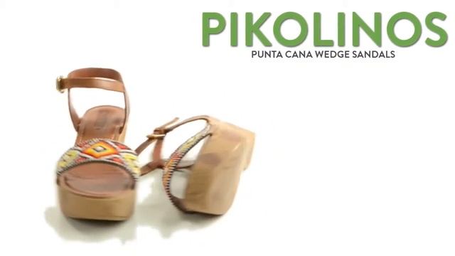 Pikolinos Punta Cana Wedge Sandals (For Women) смотреть онлайн