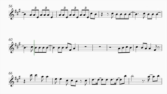 BABYMONSTER - STUCK IN THE MIDDLE - FLUTE/VIOLIN SHEET MUSIC смотреть онлайн