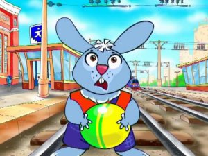 Правила безопасного поведения на железнодорожной дороге. Серия 3