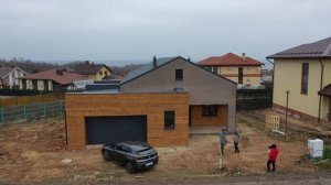 Одноэтажный кирпичный дом со вторым светом 200 м²