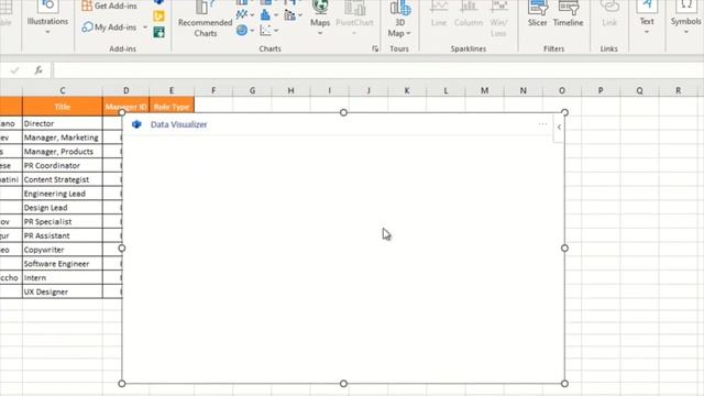 Create Stunning Organizational Charts with Ease Using Excel Data Visualizer Add-in #excel #exceltip