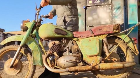 Реставрация мотоцикла JAWA