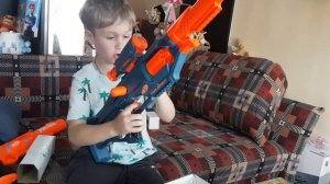 распаковка nerf elite 2.0 eaglepoint