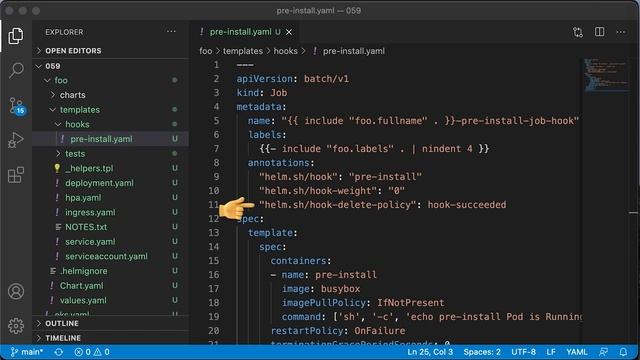 Helm Chart Hooks Tutorial: pre-install VS post-install смотреть онлайн