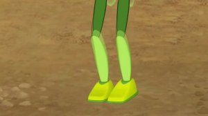 Кузя танцует под Ankha Zone.