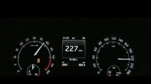 Skoda Octavia III RS 2.0 TDI 184 Hp DSG acceleration 0-250 km/h