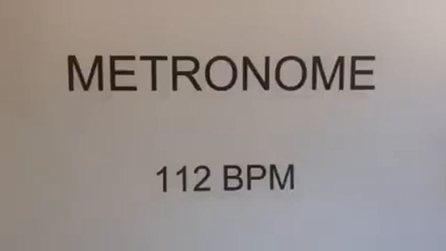 METRONOME 112 BPM смотреть онлайн