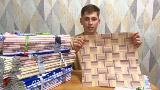 Техническая салфетка 40*40, бязь х/б новая, ветошь, обрезки ткани смотреть онлайн