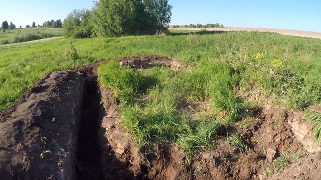 ШУРФ ФУНДАМЕНТА НА СТАРОМ УРОЧИЩЕ/ПРОДОЛЖЕНИЕ/В ПОИСКЕ КЛАДА И СТАРИНЫ/ПЕРМСКИЙ КРАЙ смотреть онлайн