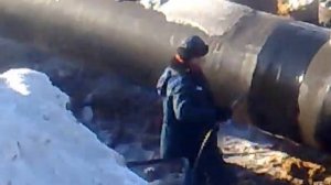 Изоляционные и антикоррозийные работы. Пескоструйка, изоляция сварочных стыков