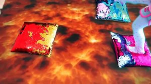 Пол это лава Челлендж | Катя играет в игру! Pretend play The Floor is Lava