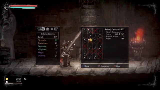 Salt & Sanctuary: Trinity Scepter and Trinity Greatsword Moveset Showcase смотреть онлайн