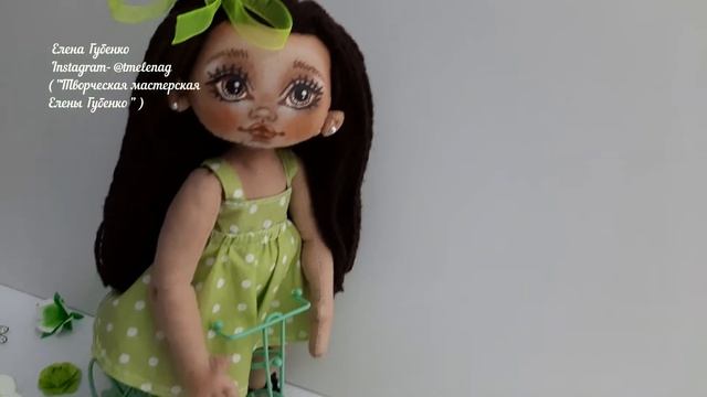 КУКЛА ТЕКСТИЛЬНАЯ,интерьерная и открытка-коробочка ручной работы.Подарок. Декор дома. Для интерьера смотреть онлайн