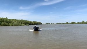 Обкатка мотора Hidea 18 л.с. на лодке Рейд 420