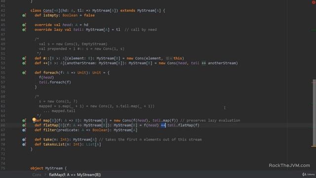 Lazy Evaluation Exercise A Potentially Infinite Stream # 9.1 - Advance functional Programming смотреть онлайн