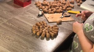 Декор кухни. Поделки из винных пробок