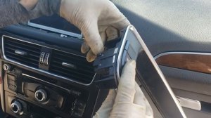 2013-2017 AUDI 8R SQ5 Q5 HOW TO REMOVE NAVIGATION INFORMATION SCREEN