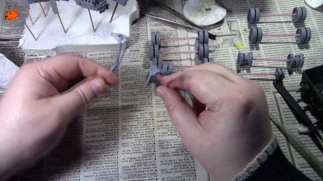 Сборка модели российского ОБТ Т-90А Владимир от Meng часть 2 смотреть онлайн