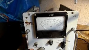 УМ на ГУ-50 Х 4 замер мощности на диапазоне 28мГц