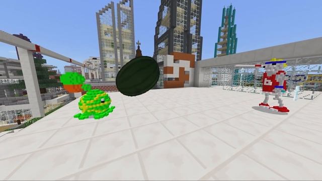 Minecraft PE- Plants and Zombies(Addon) - Official trailer смотреть онлайн