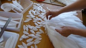 Как сделать Крылья Ангела Часть 3