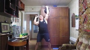 ЖИМ 48 КГ ЛЕВОЙ И ЖИМ 32 КГ ПРАВОЙ НА 12 ПОПЕРЕМЕННО