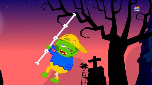 Зомби палец семьи | детские стишки | Zombie Finger Family смотреть онлайн