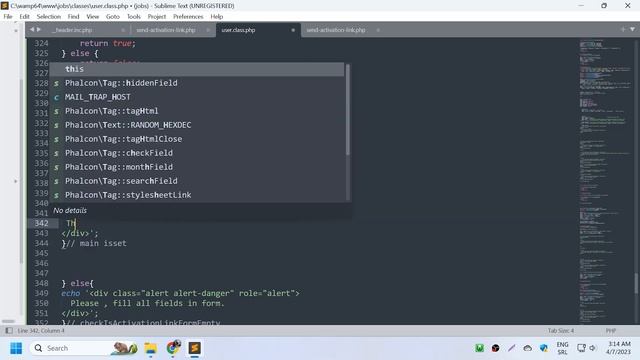 Part 16 - Resending new activation code - Job portal websitge - OOP PHP PDO - 4K смотреть онлайн