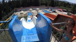 Kamikaze Water Slide at Aquapark Telavi