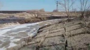 Прорыв дамбы в Ордынском районе