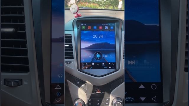 Chevrolet Cruze Магнитола android Tesla style