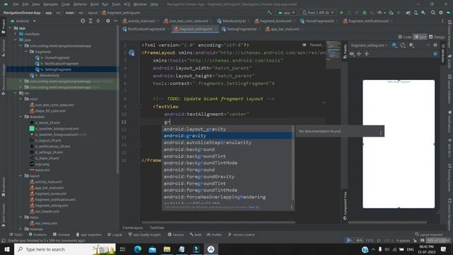 How to Implement Navigation Drawer in Android Studio Kotlin