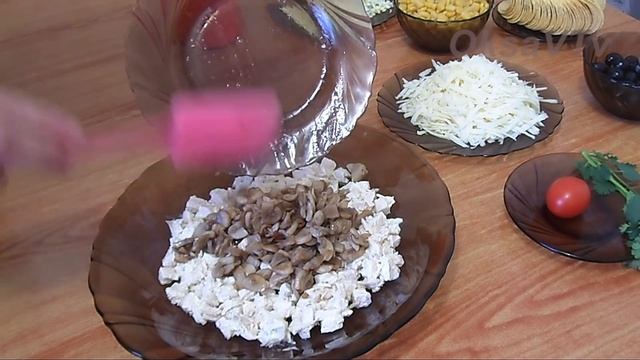 Салат "Подсолнух". Готовим с Оксаной Валерьевной.