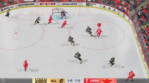 Хоккей. Сборная СССР против сборной НХЛ всех времён. Красная машина!!!!