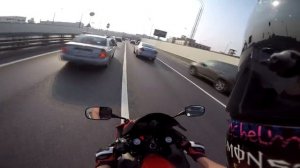 CBR 600 F4I на работу