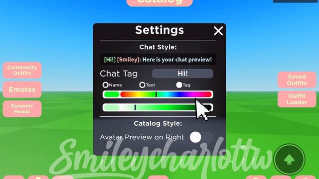 How to get the text? (catalog Avatar creator) * tutorial *
