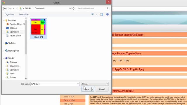 BMP to JPG Image Conversion Online смотреть онлайн